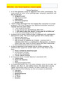 NRSG 3302 - Test 2 Review Questions & Answers Updated