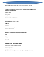 ISSA Bodybuilding Final Exam with 100% correct questions and answers 2025-2026 Graded A+