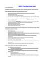 NUR211 Final Exam 1 Study Guide