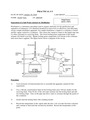 Separation of salt water by distillation