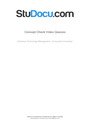 Concordia UniversityCOMM 226chapter quizzes