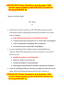 HESI RN EXIT Exam Questions and Answers 100% correct latest student guide 2022/2023