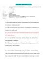 NURS 6521N Midterm Exam (Version-1, 100 Q & A) / NURS 6521 Midterm Exam / NURS6521 Midterm Exam / NU...