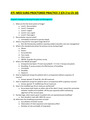ATI MED SURG Proctored Exam Practice 2 (Chapter 2 to 10) (Latest-2021, Verified And 100% Correct)