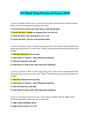 ATI Med-Surg Proctored Exam 2019     | (Verified and 100% Correct Answers)