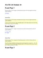 MATH 110 Module 10 Exam (Up-to-date, 2023-2024): Portage Learning ...