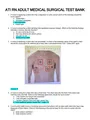 ATI RN ADULT MEDICAL SURGICAL TEST BANK