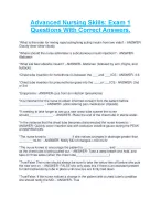 Advanced Nursing Skills Exam 1 Questions With Correct Answers. (1) (5).pdf