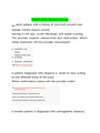 NRNP 6531 Midterm Exam (V3) (100 Questions & Answers) (Latest, 2023-2024): Walden University
