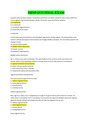 NRNP 6531 Final Exam (V4) (100 Questions & Answers) (Latest, 2023-2024): Walden University
