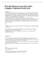 BUS 660 Midterm Exam QUIZ 100% CORRECT PROBLEM SOLVED
