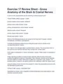Exercise 17 Review Sheet - Gross Anatomy of the - DocMerit