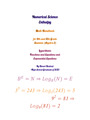 Pre-Calculus Algebra - Logarithms