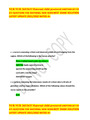 NUR NUR 265/2633 Maternal child proctored ANOTHER SET OF ATI QUESTNS FOR MATERNAL NEW BORN BEST EX