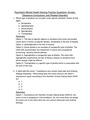 Anxiety, Obsessive-Compulsive, and Related Disorders Practice Questions