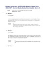 Walden University - NURS 6650 Midterm Latest 2019- 2021|100% Correct Study Guide