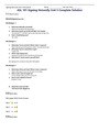 ASL 101 Signing Naturally Unit 5 Complete Solution Homework
