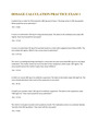 DOSAGE CALCULATION PRACTICE EXAM 1