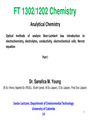 Analytics chemistry