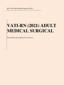 RN VATI Adult Medical Surgical (2021) VATI-RN (2021) ADULT MEDICAL SURGICAL Exam Elaborations