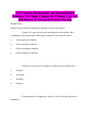 ATI Common Hematologic and Immunological Problems Test Bank, Chapter 60. Primary Care Art and Sci