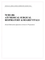 NURS 406 ATI_ MEDICAL SURGICAL RESPIRATORY & BOARD VITALS (Exam Elaborations Q&A)