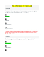 NR 507 PATHO MIDTERM EXAM & FINAL EXAM-LATEST