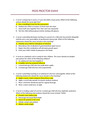 PEDS PROCTOR EXAM (Verified Answers)