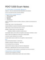 PSYC 1000 Exam Notes