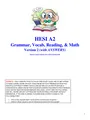 HESI A2 EXAM V2 2022- REAL EXAM (with ANSWERS)