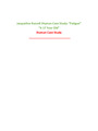 Jacqueline Russell iHuman Case Study: "Fatigue" 'A 17 Years Old Female'