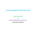 RN FUNDAMENTALS PROCTORED EXAM WITH NGN -LATEST 2024