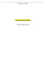 Marriage and Family Week 7 HW