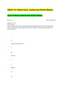 GEOG 101 Week 8 Quiz Austral and Pacific Realms Questions and Answers (Verified Answers)