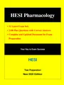 HESI Pharmacology Test Bank (31 Real and Practice Exam Versions, 2100+ Q & A, Latest-2022) / Pharmac...