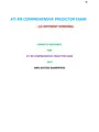 ATI RN COMPREHENSIVE PREDICTOR EXAM 2021 (15 VERSIONS)