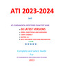 ATI Fundamentals Proctored Exam Test Bank 2023-2024
