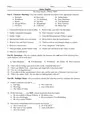 F. Scott Fitzgerald's The Great Gatsby--FINAL TEST (w/ KEY), and Review Guide