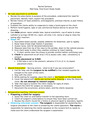 NURS 120 Med Surg Final Exam Study Guide- West Coast University