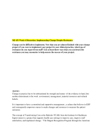 NR 451 Week 6 Discussion, Implementing Change Despite Resistance Change 2024/2025