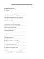 French Present Tense simple exercises