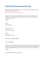 HESI RN EVOLVE Fundamentals Practice Exam