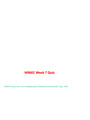 NR602 Week 7 Quiz / NR 602 Week 7 Quiz (Newest, 2022-2023): Verified QA & 100% Correct