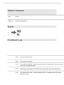 Vsim Sabina Vasquez Dialogue; Feedback Log(Asthma & Pneumonia) Score 100%