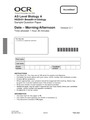 AS LEVEL BIOLOGY OCR A 2020