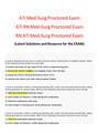 NURSING RN ATIRN ATI Med-Surg Proctored Exam 2021 LATEST