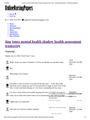 tina jones mental health shadow health assessment transcript