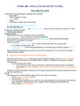 NURS 360 - FINAL EXAM STUDY GUIDE.