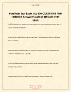 Pipefitter Star Exam ALL 900 QUESTIONS AND CORRECT ANSWERS LATEST UPDATE THIS YEAR