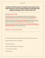 Canadian Certified Inspector of Sediment and Erosion Control (CAN-CISEC ...
